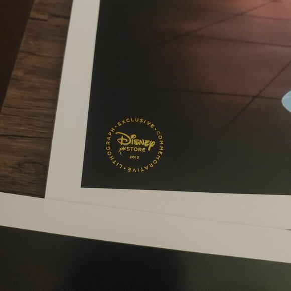 Disney Cinderella lithograph 2012 At prints 14x10 set of 4 - Picture 6 of 8